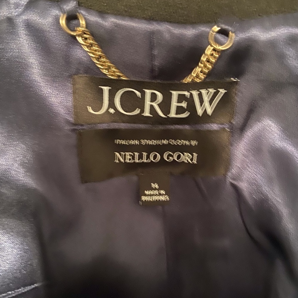 J Crew Chateau Parka in Italian Stadium Cloth Wool - Picture 4 of 7